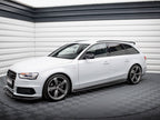 Side Skirts Diffusers V.3 Audi A4 / A4 S-Line / S4 B8