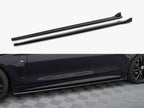 Side Skirts Diffusers V.3 BMW 4 Coupe / Gran Coupe / Cabrio M-Pack F32 / F36 / F33