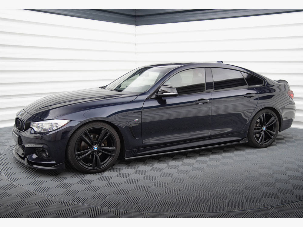 Side Skirts Diffusers V.3 BMW 4 Coupe / Gran Coupe / Cabrio M-Pack F32 / F36 / F33