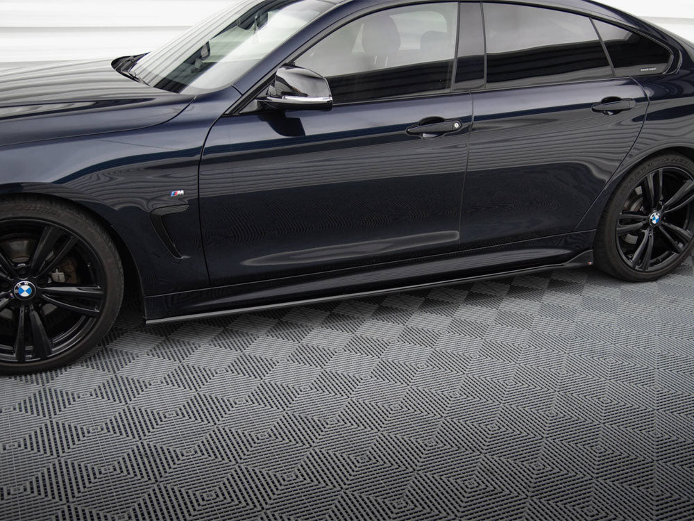 Side Skirts Diffusers V.3 BMW 4 Coupe / Gran Coupe / Cabrio M-Pack F32 / F36 / F33