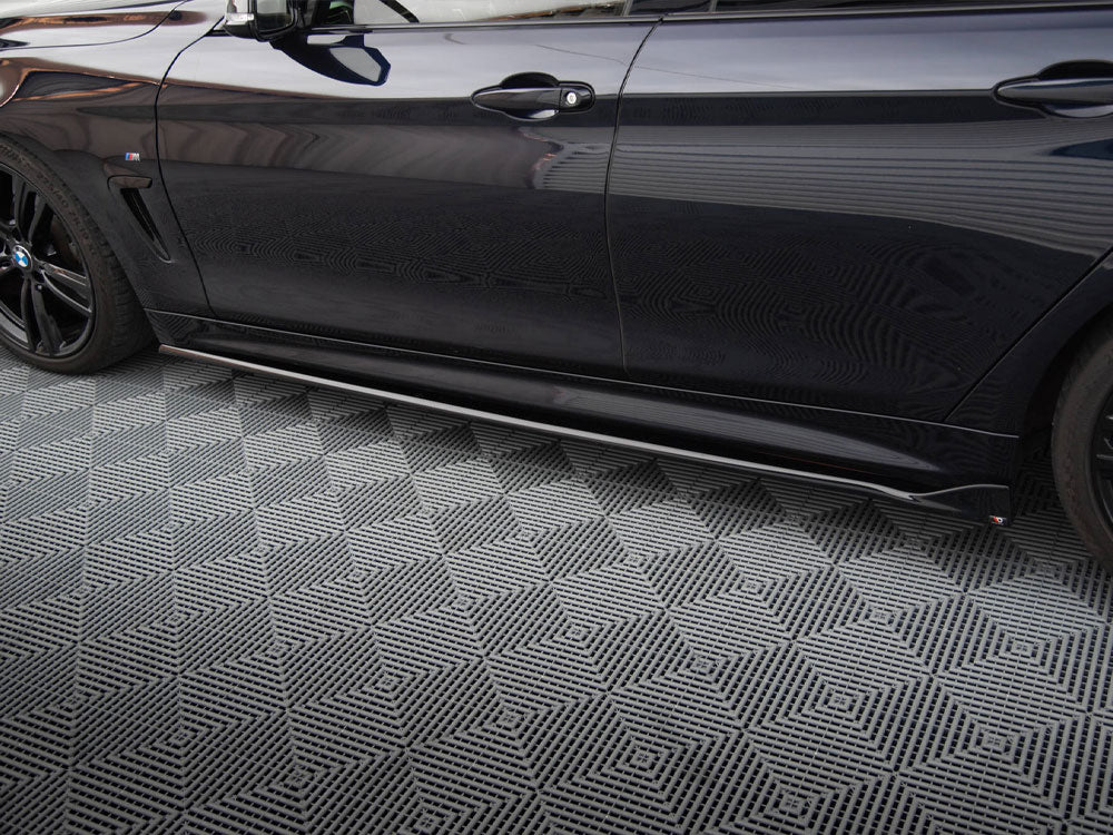 Side Skirts Diffusers V.3 BMW 4 Coupe / Gran Coupe / Cabrio M-Pack F32 / F36 / F33