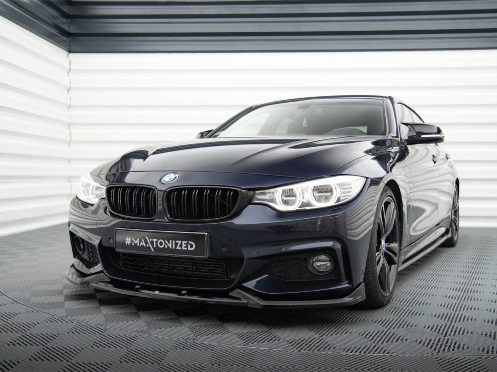 Front Splitter V.5 BMW 4 Coupe / Gran Coupe / Cabrio M-Pack F32 / F36 / F33
