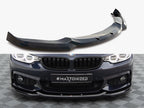 Front Splitter V.6 BMW 4 Coupe / Gran Coupe / Cabrio M-Pack F32 / F36 / F33