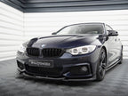 Front Splitter V.6 BMW 4 Coupe / Gran Coupe / Cabrio M-Pack F32 / F36 / F33