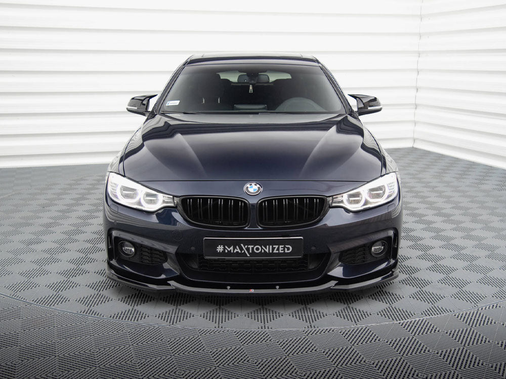 Front Splitter V.6 BMW 4 Coupe / Gran Coupe / Cabrio M-Pack F32 / F36 / F33