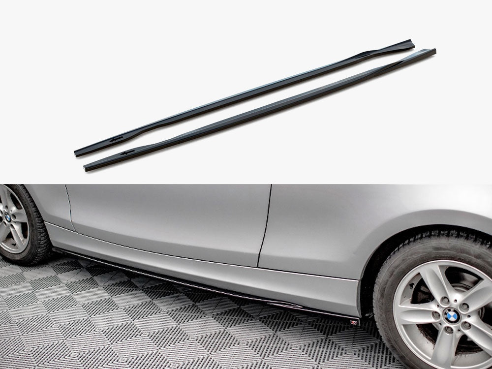 Side Skirts Diffusers V.2 BMW 1 E81 Facelift