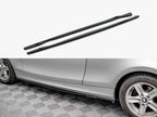 Side Skirts Diffusers V.2 BMW 1 E81 Facelift