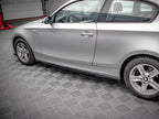 Side Skirts Diffusers V.2 BMW 1 E81 Facelift