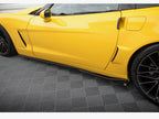 Side Skirts Diffusers Chevrolet Corvette C6