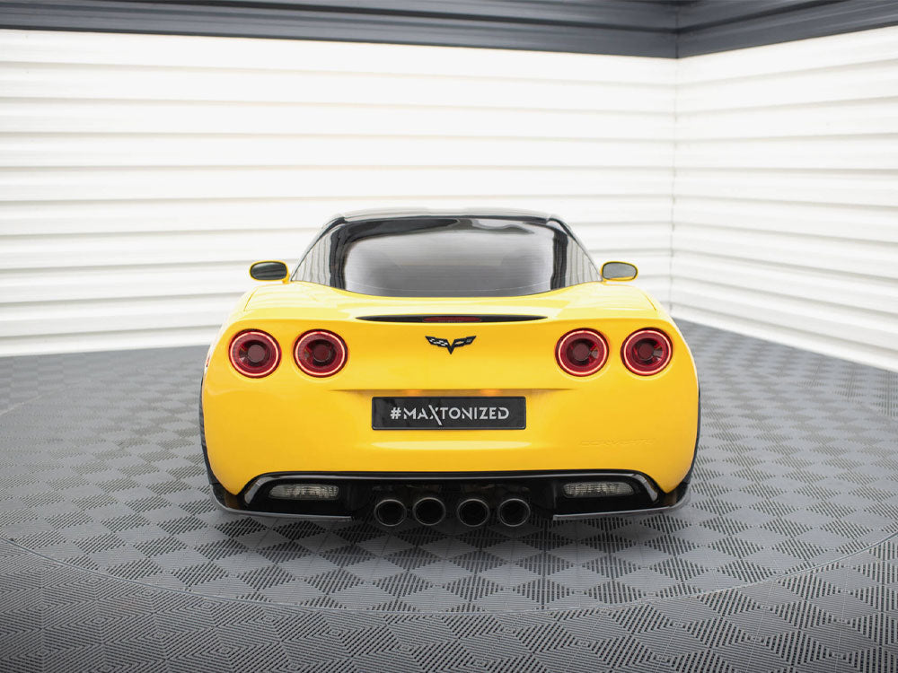 Rear Side Splitters Chevrolet Corvette Widebody C6