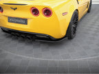 Rear Side Splitters Chevrolet Corvette Widebody C6