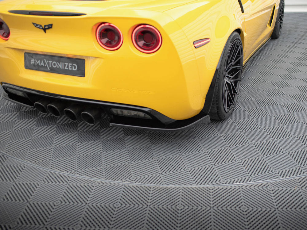 Rear Side Splitters Chevrolet Corvette Widebody C6