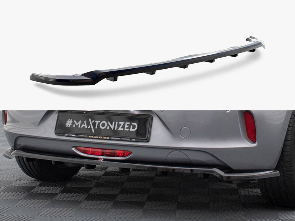 Rear Splitter (Vertical Bars) Opel Corsa F (Mk6)