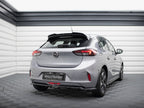 Rear Splitter (Vertical Bars) Opel Corsa F (Mk6)