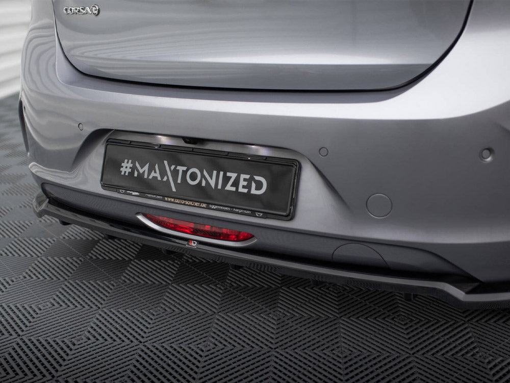 Rear Splitter (Vertical Bars) Opel Corsa F (Mk6)