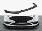 Street PRO Front Splitter + Flaps Ford Mondeo Sport Mk5 Facelift / Fusion Sport Mk2 Facelift