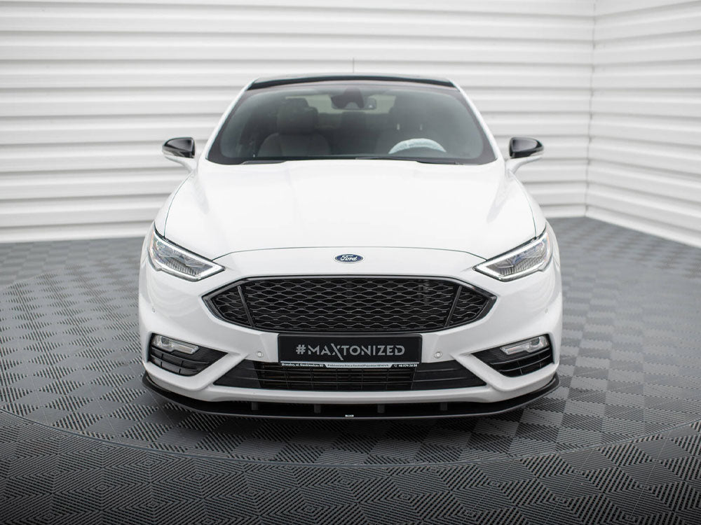 Street PRO Front Splitter Ford Mondeo Sport Mk5 Facelift / Fusion Sport Mk2 Facelift