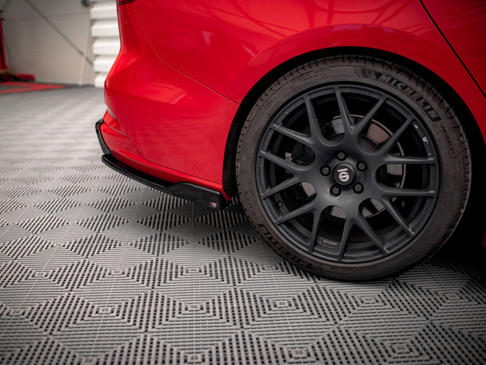 Rear Side Splitters V.8 Ford Focus ST Estate Mk4