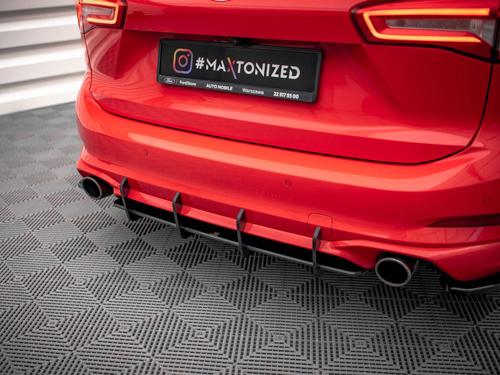 Street PRO Rear Diffuser Ford Focus Estate ST Mk4