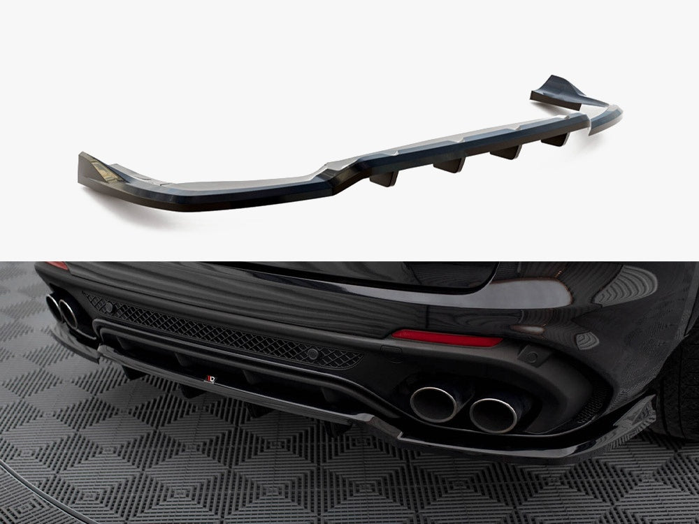 Rear Splitter (Vertical Bars) Alfa Romeo Stelvio Quadrifoglio Mk1