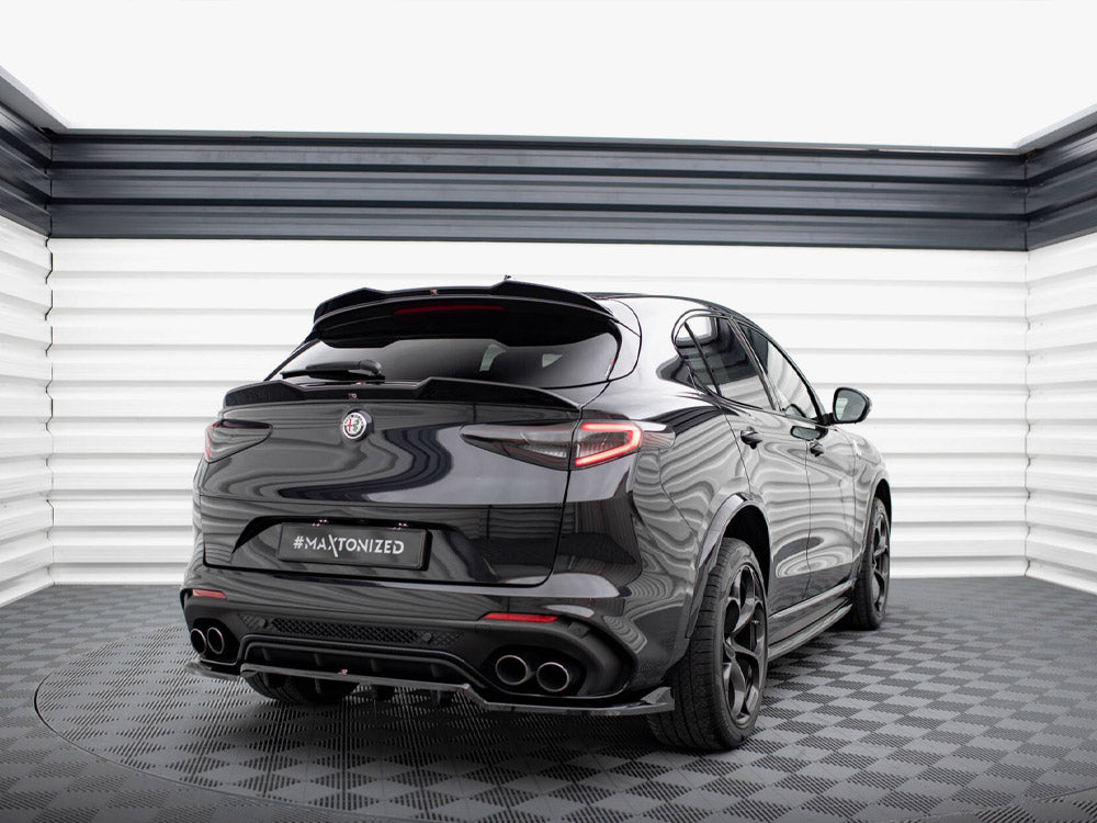 Rear Splitter (Vertical Bars) Alfa Romeo Stelvio Quadrifoglio Mk1