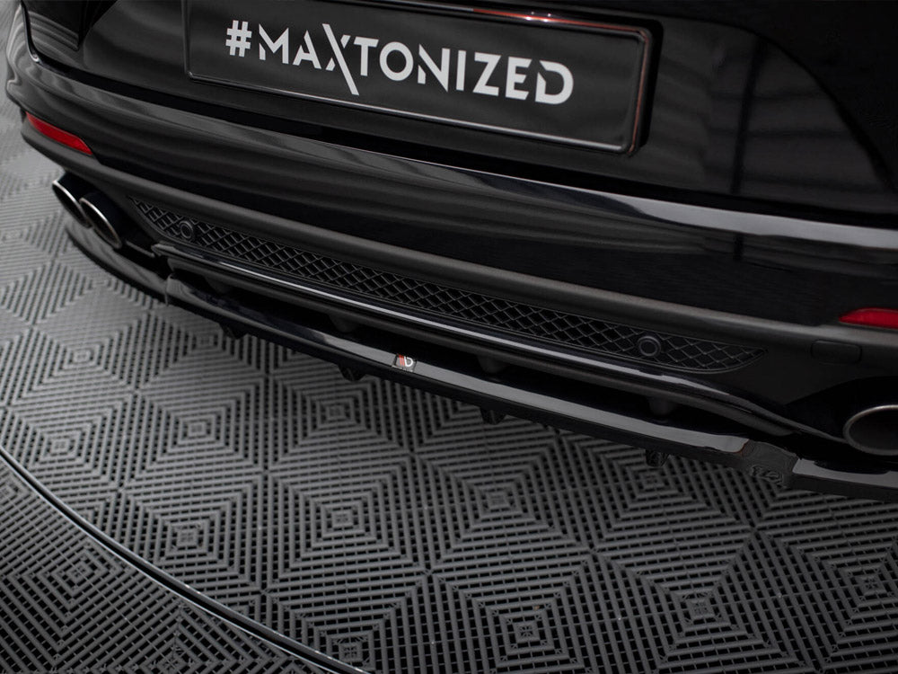 Rear Splitter (Vertical Bars) Alfa Romeo Stelvio Quadrifoglio Mk1