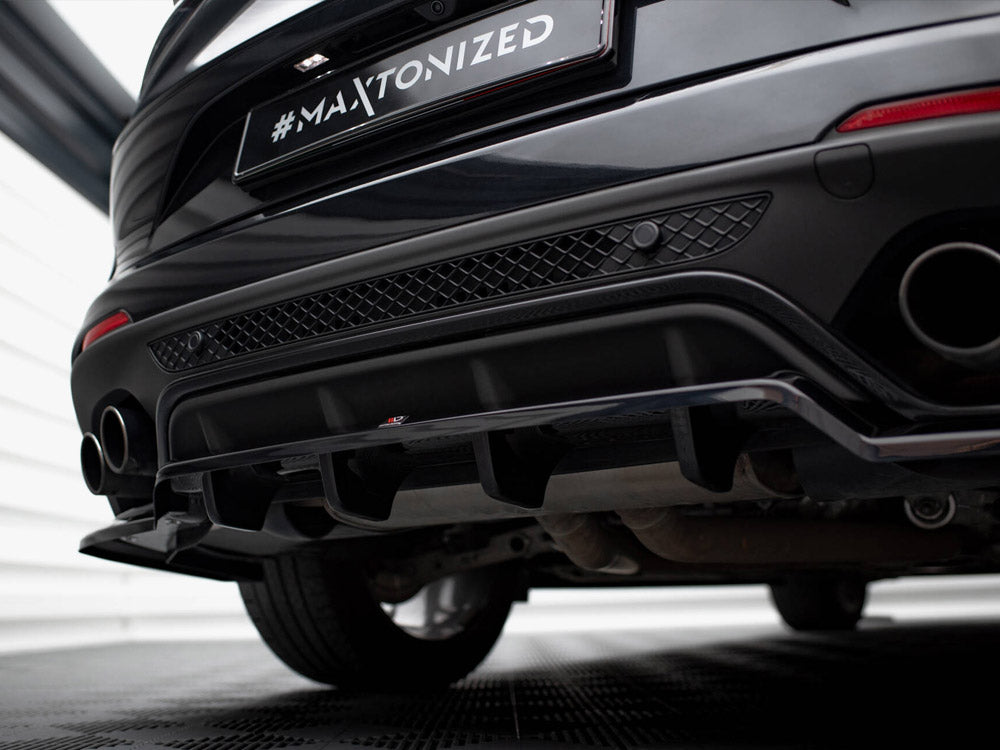 Rear Splitter (Vertical Bars) Alfa Romeo Stelvio Quadrifoglio Mk1