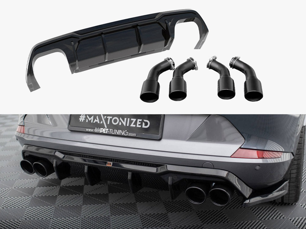 Rear Valance V.3 + Exhaust Tips Cupra Formentor VZ Mk1 / Mk1 Facelift