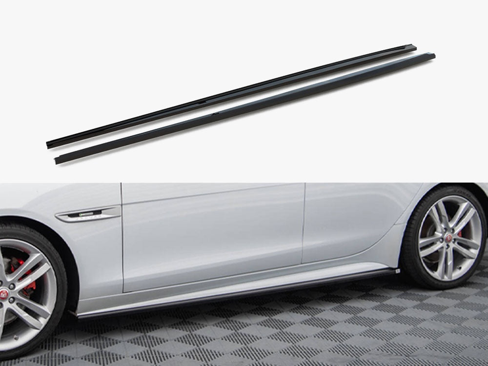 Side Skirts Diffusers Jaguar XE R-Sport X760