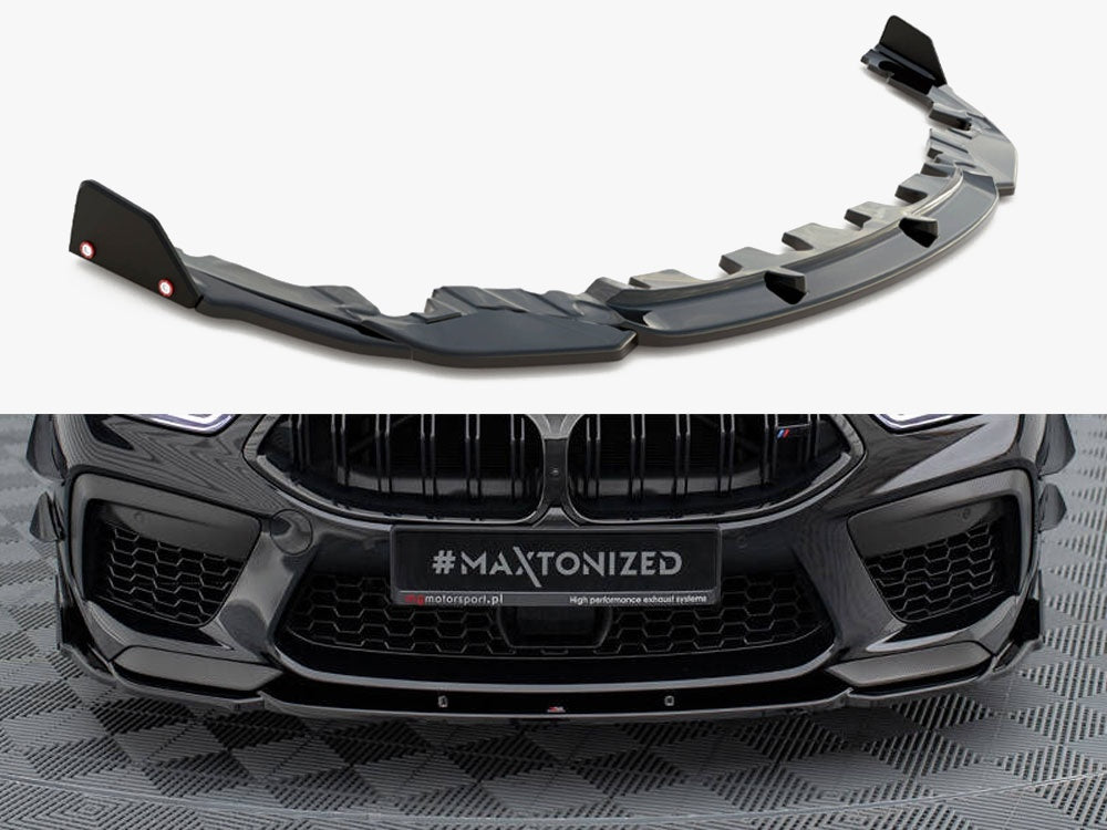 Front Splitter V.1 + Flaps BMW M8 Gran Coupe F93 / Coupe F92