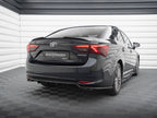 Rear Splitter (Vertical Bars) Toyota Avensis Sedan Mk3 Facelift