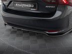 Rear Splitter (Vertical Bars) Toyota Avensis Sedan Mk3 Facelift