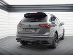 Rear Splitter (Vertical Bars) Volkswagen Tiguan R-Line Mk2 Facelift