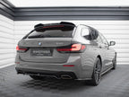 Central Rear Splitter (Vertical Bars) BMW 5 G30 / G31 Facelift