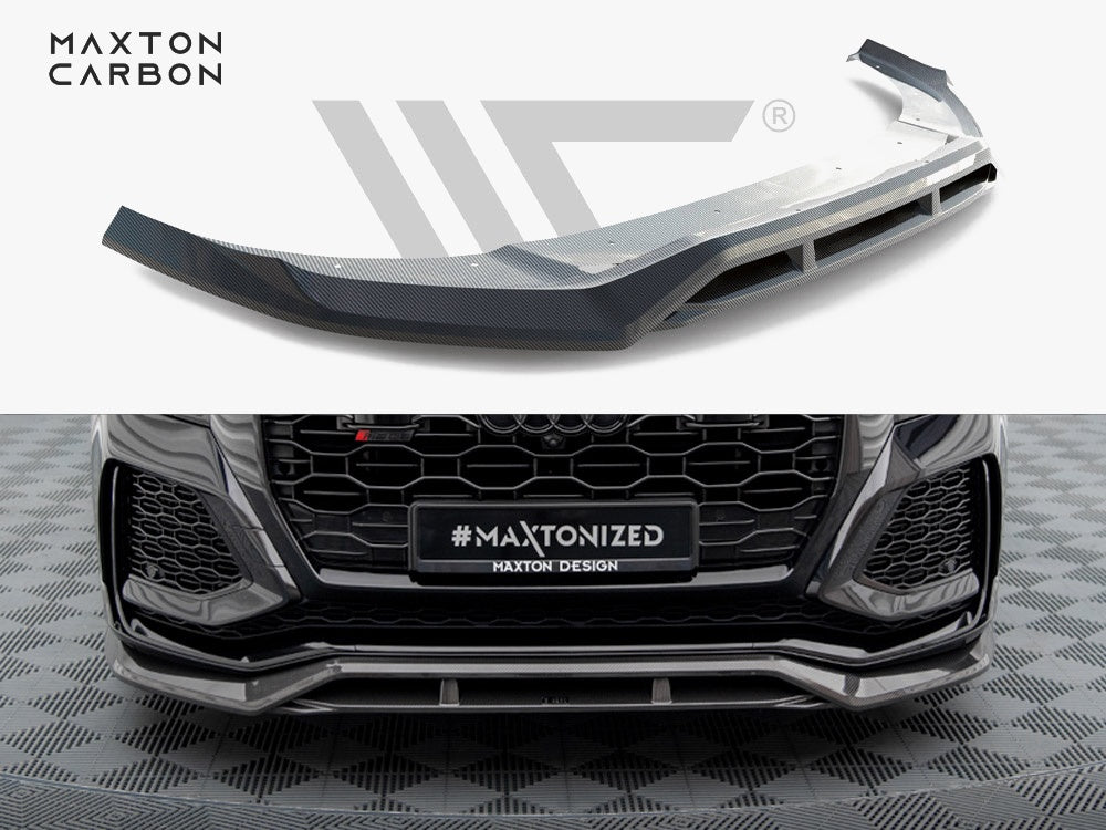 Carbon Fiber Front Splitter Audi RSQ8 Mk1