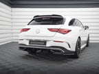Rear Valance Mercedes-Benz CLA AMG-Line X118 - Carbon Look