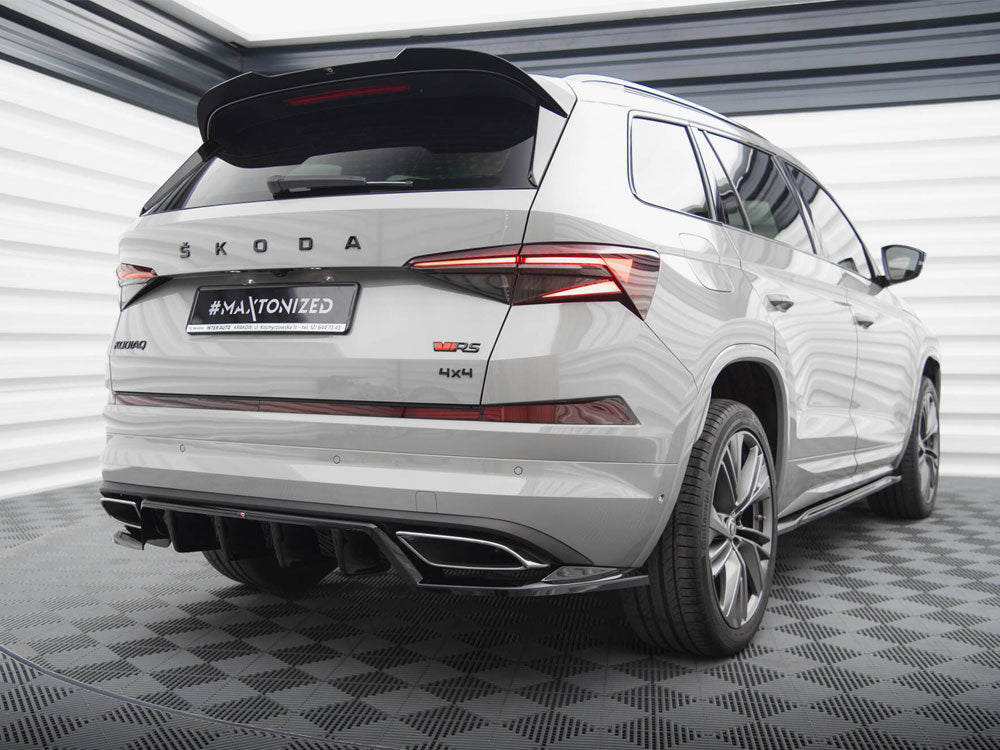 Rear Splitter (Vertical Bars) Skoda Kodiaq RS Mk1 Facelift