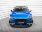 Street PRO Front Splitter Ford Focus ST / ST-Line Mk4 - Black-Red