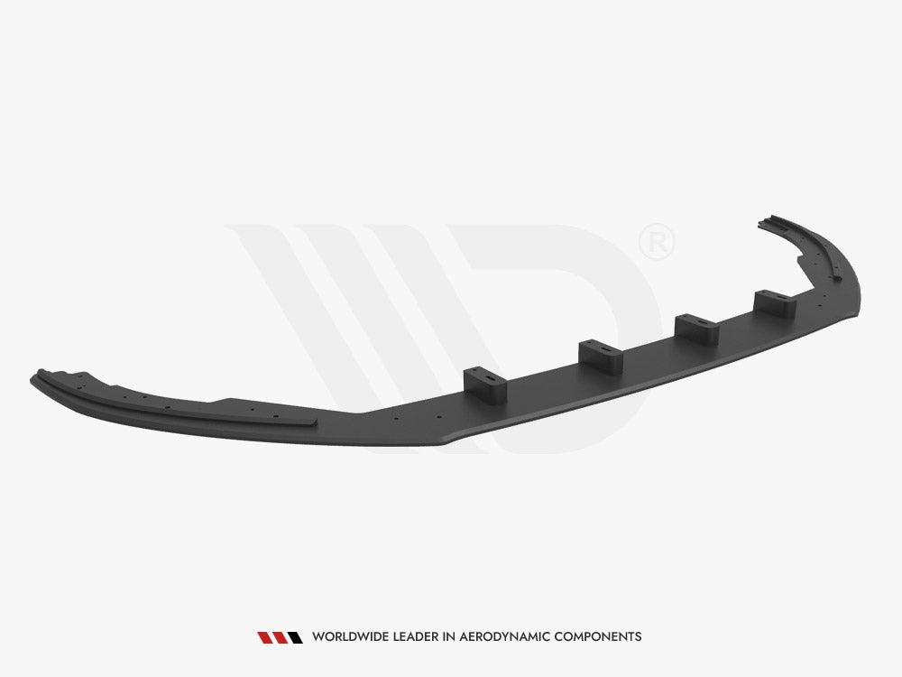 Street PRO Front Splitter Ford Focus ST / ST-Line Mk4 - Black-Red