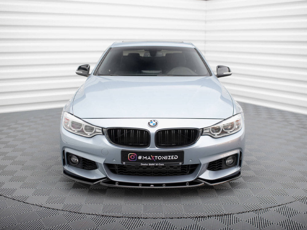 Front Splitter V.3 BMW 4 Coupe / Gran Coupe / Cabrio M-Pack F32 / F36 / F33