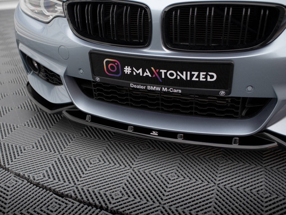 Front Splitter V.3 BMW 4 Coupe / Gran Coupe / Cabrio M-Pack F32 / F36 / F33