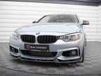 Front Splitter V.4 BMW 4 Coupe / Gran Coupe / Cabrio M-Pack F32 / F36 / F33