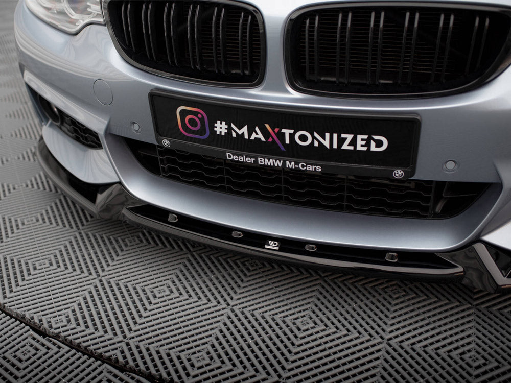 Front Splitter V.4 BMW 4 Coupe / Gran Coupe / Cabrio M-Pack F32 / F36 / F33