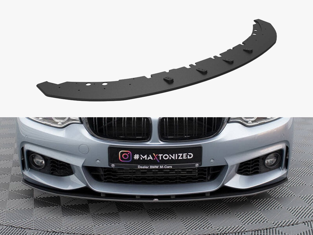 Street PRO Front Splitter BMW 4 Coupe / Gran Coupe / Cabrio M-Pack F32 / F36 / F33