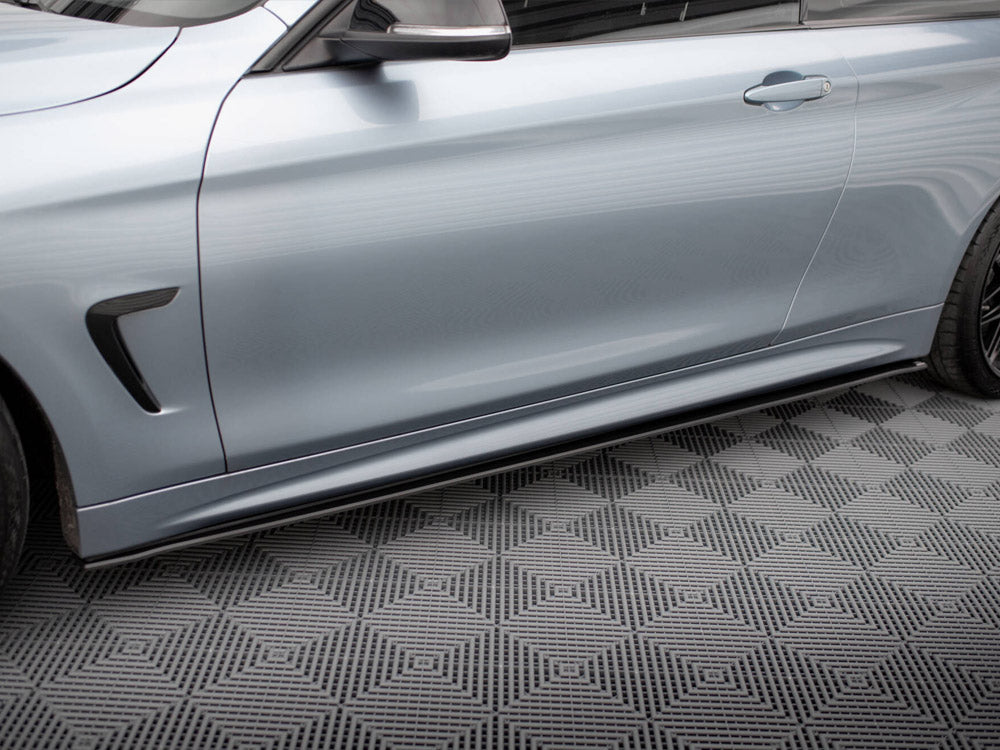 Street PRO Side Skirts Diffusers BMW 4 Coupe / Gran Coupe / Cabrio M-Pack F32 / F36 / F33