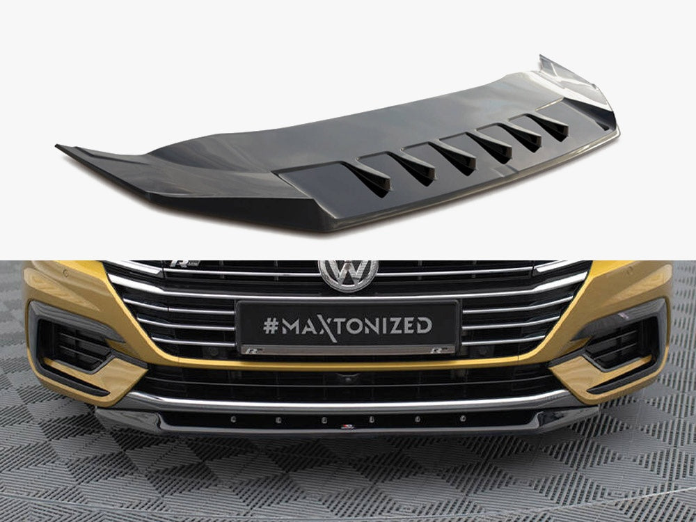 Front Splitter V.2 VW Arteon R-Line - Carbon Look