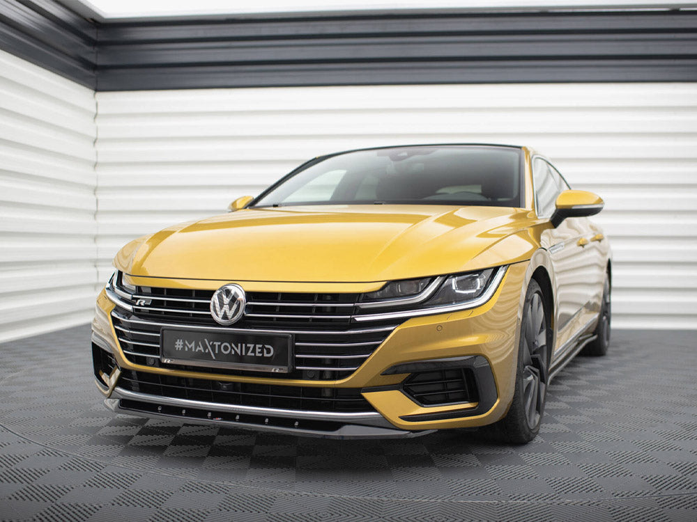 Front Splitter V.2 VW Arteon R-Line - Carbon Look