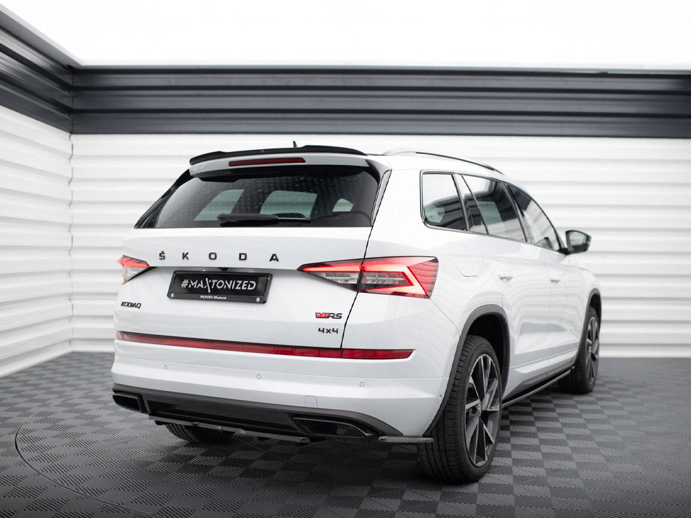 Spoiler CAP V.2 Skoda Kodiaq Mk1 Sportline / RS - Carbon Look