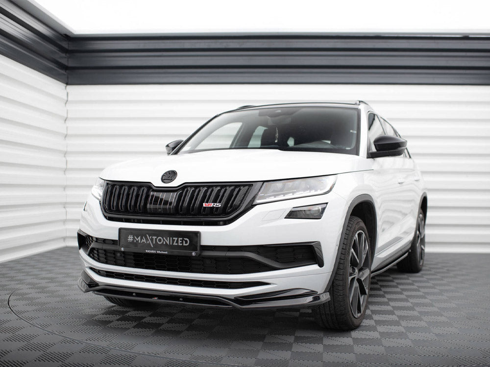 Front Splitter Skoda Kodiaq Mk1 Sportline / RS - Textured