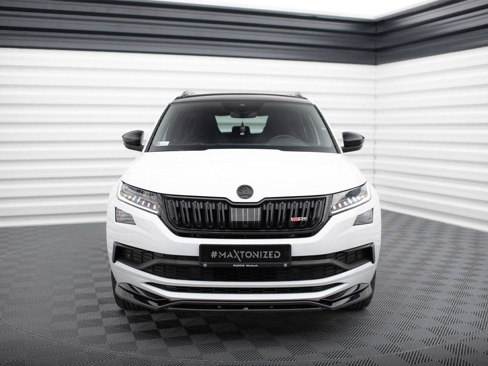 Front Splitter Skoda Kodiaq Mk1 Sportline / RS - Textured